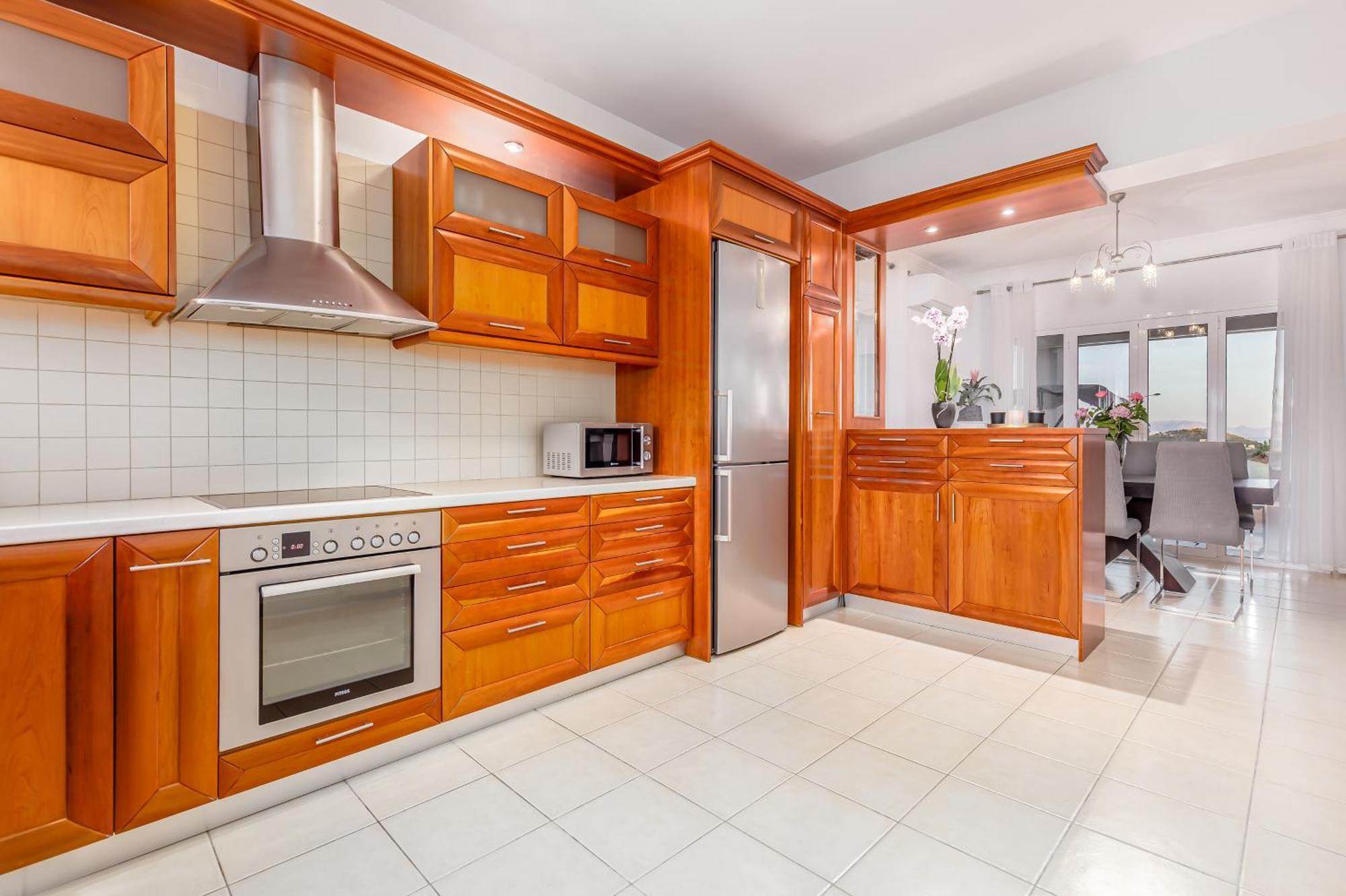 Villa Olivia Corfu - Amazing Sea-View 3 Bedroom Villa With A Pool Gazátika 外观 照片