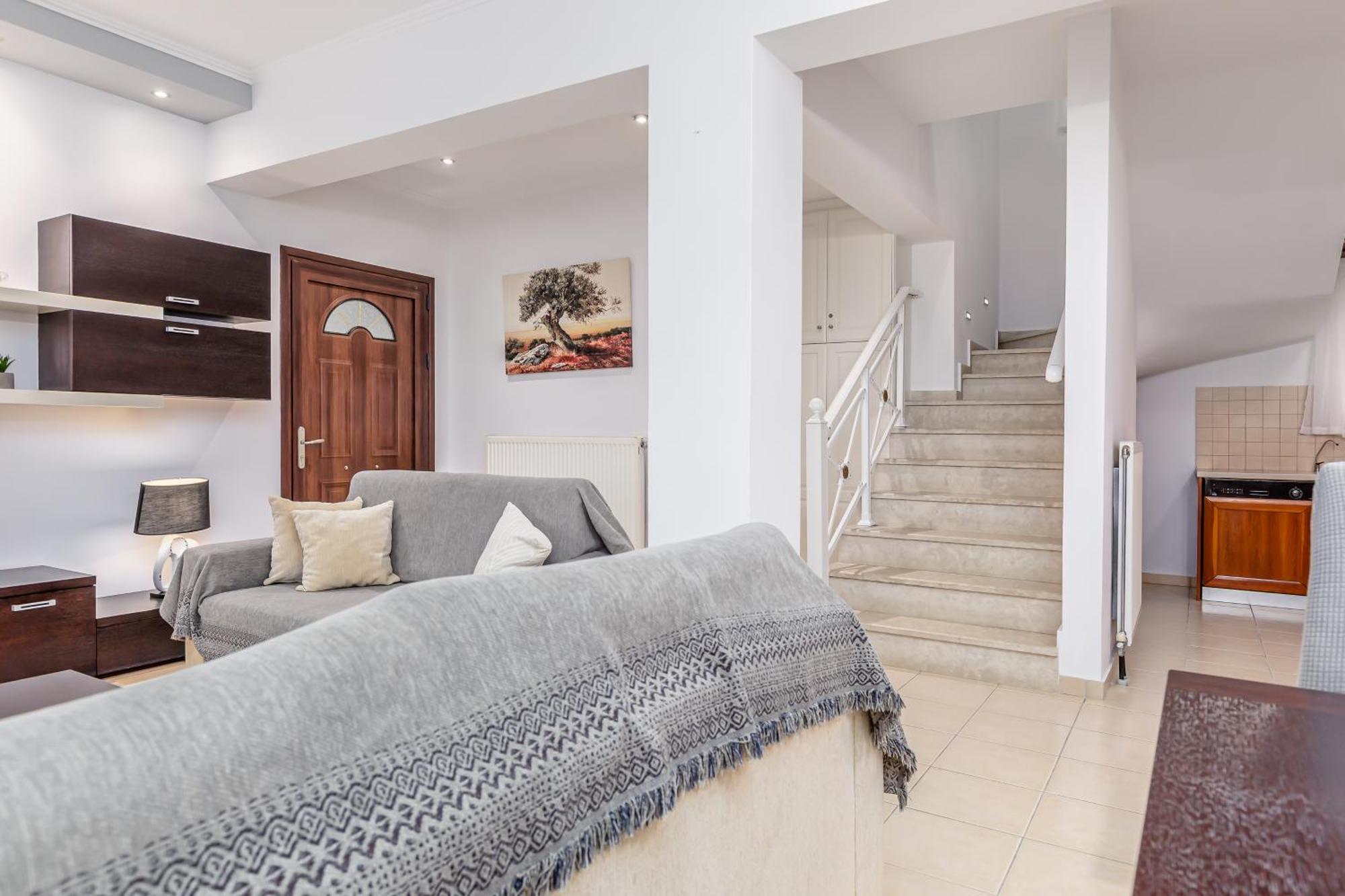 Villa Olivia Corfu - Amazing Sea-View 3 Bedroom Villa With A Pool Gazátika 外观 照片